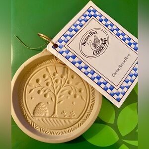 Brown Bag Cookie Art Mold Shaker Tree '91 Vtg New